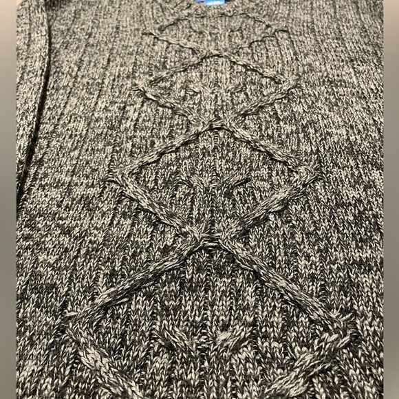 Pendleton Sweater Fisherman Grey Medium Men's Vintage Wool Acrylic Gray - Picture 4 of 9